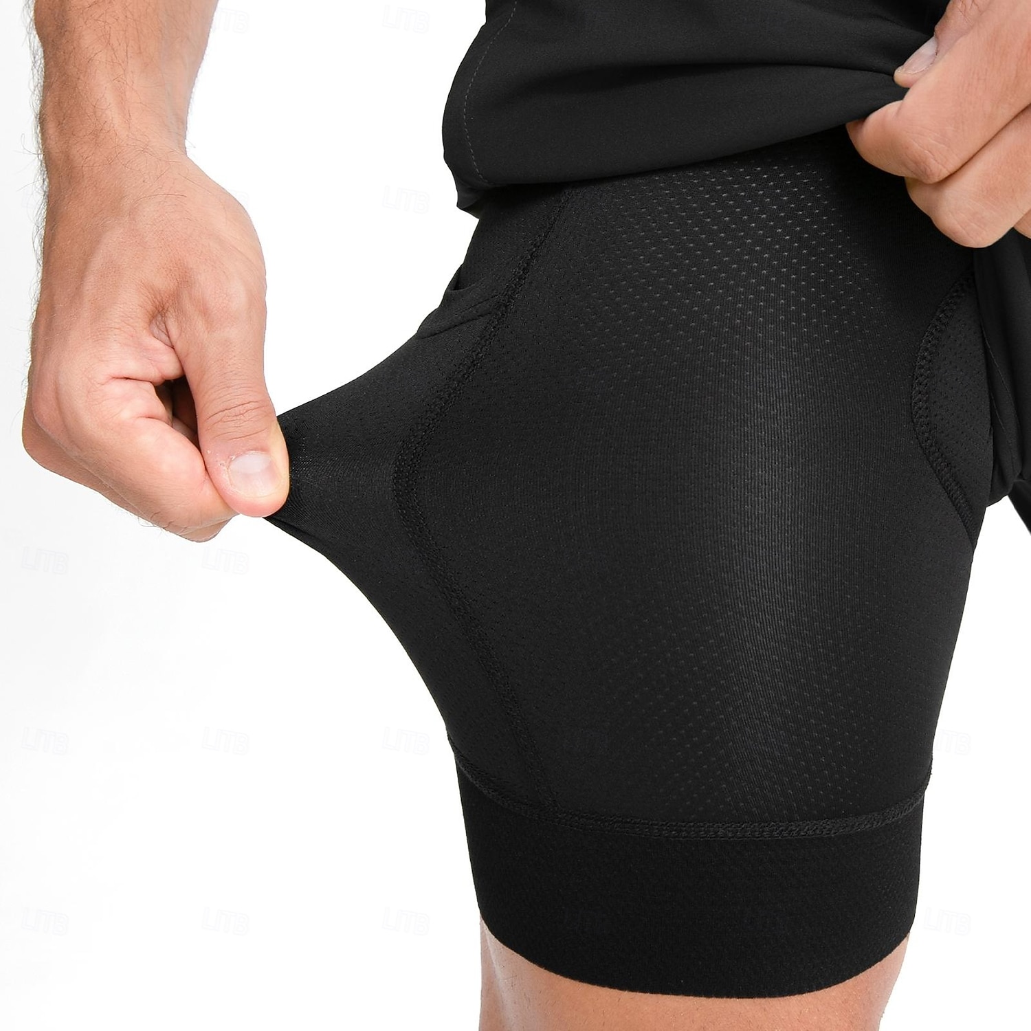 Arsuxeo Per uomo Tinta unica Pantaloni da ciclismo Pantaloncini MTB Pantaloncini da ciclismo Bicicletta Shorts larghi Pantaloncini imbottiti / Fondello Vestibilità aderente Mountain Bike MTB Ciclismo del 2026 a $40.99 –P6