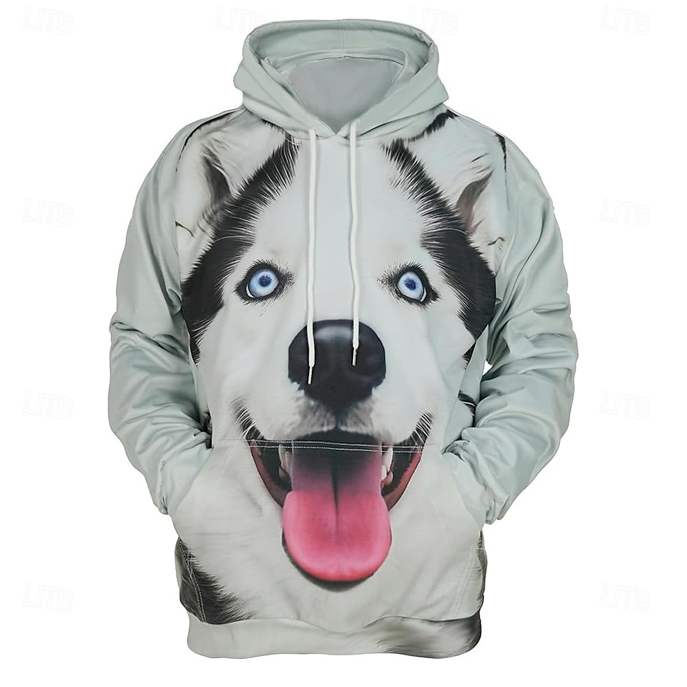 Per uomo Animale Coccodrillo Felpe con cappuccio Felpa Abbigliamento esterno Felpa con cappuccio Girocollo Cool Stampa 3D Club Abbigliamento casual alla moda Bianco Verde Coulisse Autunno Inverno del 2025 a $26.99 –P3