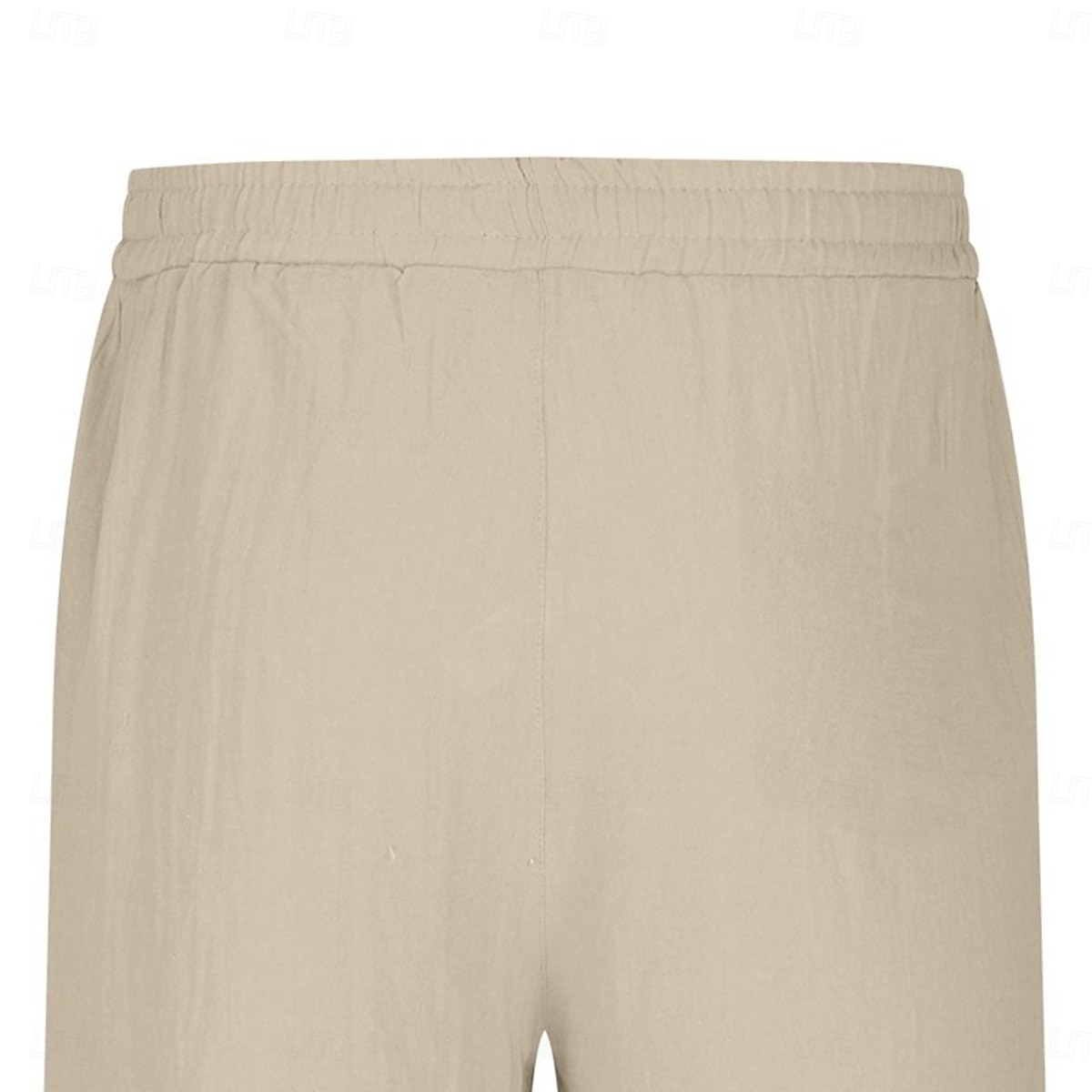 Herren Cargo-Hosen Leinenhosen Hose Shorts Sommerhose Elastischer Bund Einfach Komfort Atmungsaktiv Volle Länge Lässig Täglich Ferien Urlaub Mode Schwarz Weiß Unelastisch 2025 - $23.99 –P6