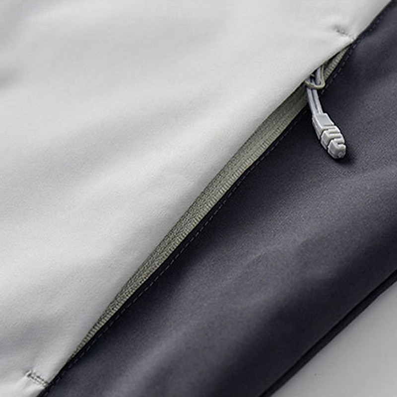 Hombre Cortavientos Chaqueta Chaqueta para senderismo Chaqueta rígida Al aire libre Impermeable Resistente al Viento Trajes de senderismo Ropa de senderismo Primavera Otoño Camiseta Camping 2025 - $35.99 –P8