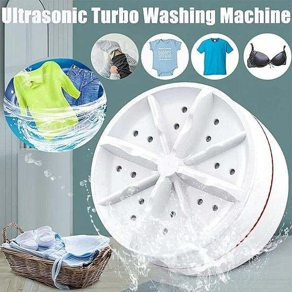 Mini lavatrice e lavastoviglie portatile automatica piccola turbo centrifuga lavatrice per calzini biancheria intima contenitore per borotalco comodo compatto aiutante per il bucato del 2025 a $16.99 –P1
