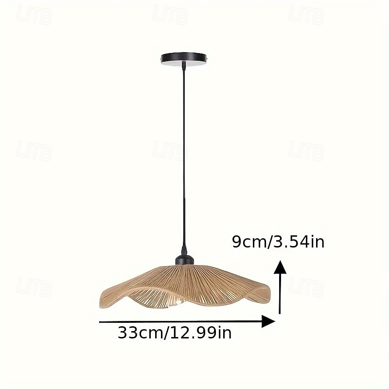 33 cm עיצוב נורות צורות גיאומטריות מנורות תלויות מתכת חלול חיצוני סגנון אמנותי סגנון וינטג' וינטאג' קאנטרי 110-120V 220-240V 2025 - $84.99 –P6