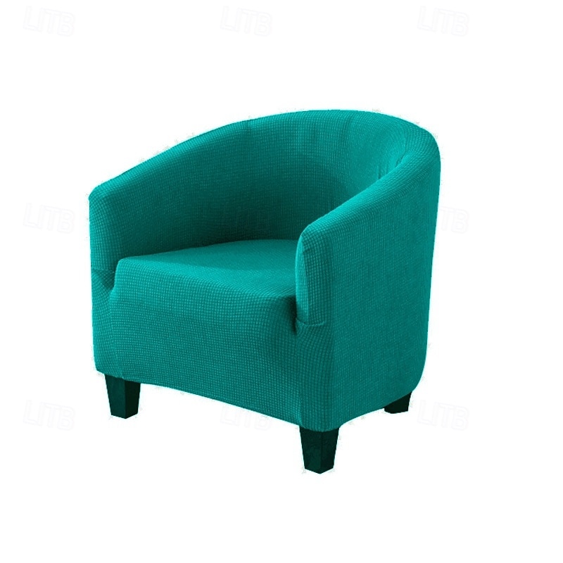 Capa para cadeira de clube, capa para cadeira de banheira, capa para cadeira, lã polar, capa para sofá individual, capa elástica para sofá, protetor de móveis para sala de estar de 2025 por $34.99 –P1