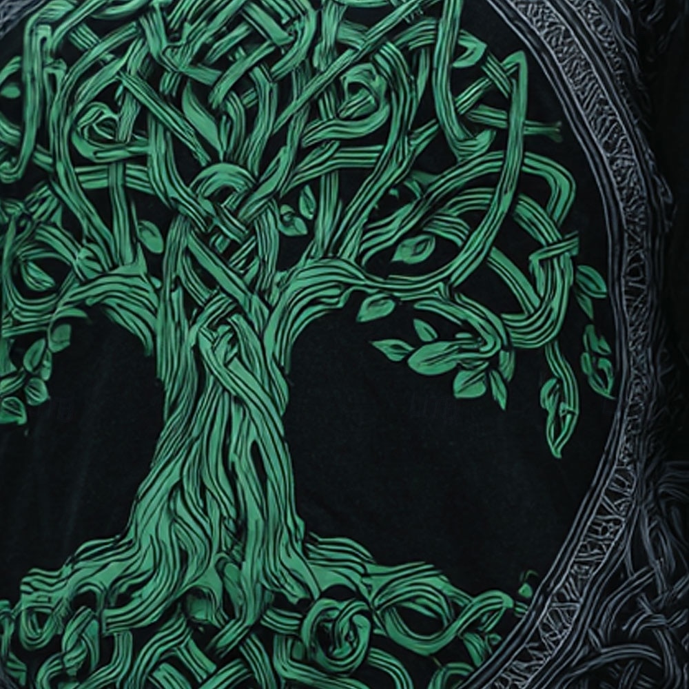 Herren 3D Kelten Baum des Lebens T Shirt Kurzarm T-Shirt 3D-Druck Rundhalsausschnitt Hemd Mode Vikinger Designer Lässig Täglich Party Blau Grün Armeegrün Sommer Frühling Bekleidung S M L XL XXL XXXL 2026 - $19.49 –P2