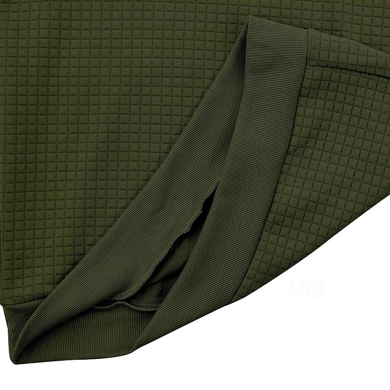 Hombre Sudadera Sudadera con capucha y diseño de gofres Sudadera Con Capucha Albaricoque Negro Verde Ejército Gris Claro Con Capucha Plano Retazos Bloque de Color Deporte Casual Diario Ropa de calle 2025 - $27.99 –P7