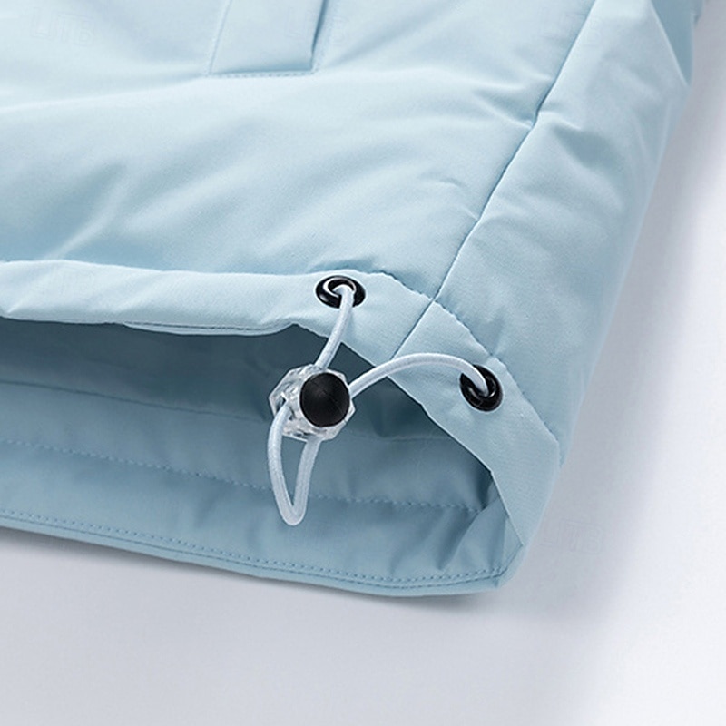 Herr Dam Pufferjacka Vinterjacka Utomhus Termisk Varm Vandringskläder Vandringskläder Vinter Överdelar Camping / vandring / grottforskning Resa Mörkgrå Mörkrosa Svart 2025 - $29.99 –P16