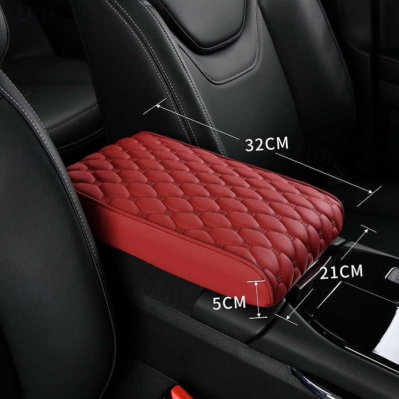 Bracciolo in memory foam per auto, cuscino per console centrale con tasca portaoggetti, porta telefono, scatola per fazzoletti, supporto per gomiti per il comfort di guida del 2025 a $10.99 –P8