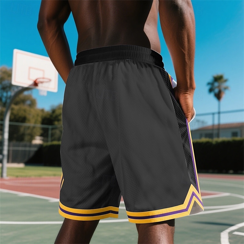 Per uomo Shorts Pantaloncini Estivi Pantaloncini da basket Pantaloncini casual Pantaloncini in rete Tasca Elastico in vita Coulisse A righe Comodità Traspirante Corto All'aperto Vacanza Canotta del 2025 a $12.99 –P13