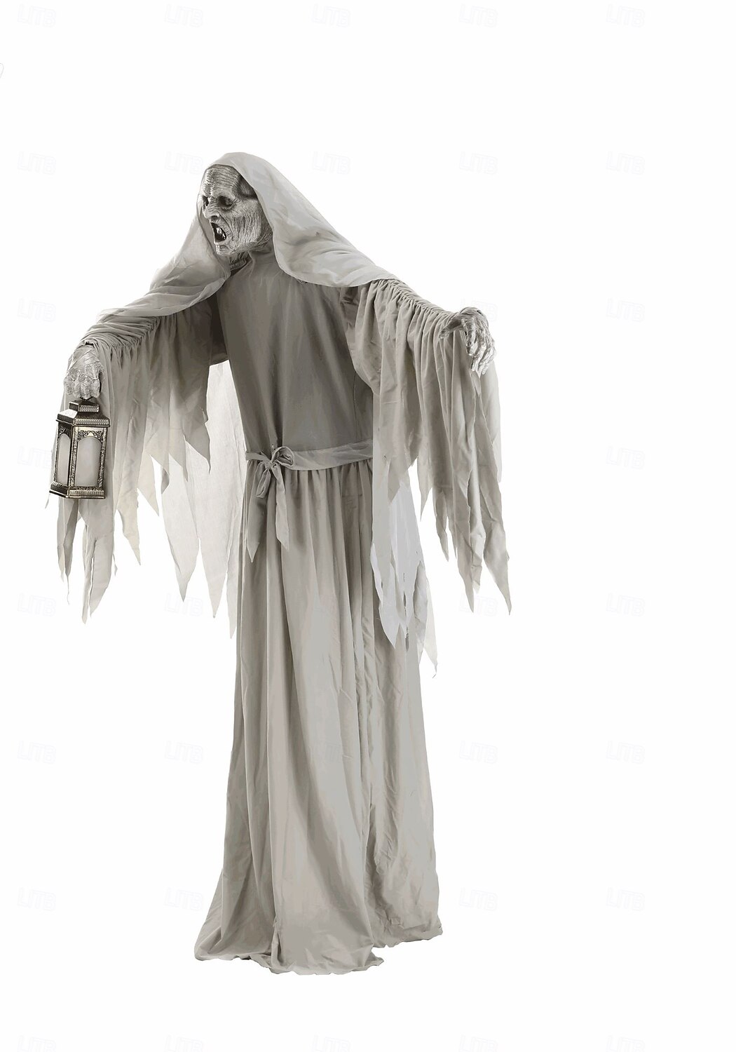 2,1 m animatronische Halloween-Dekoration „Frederick das schwebende Phantom“ 2025 - $1111.39 –P7