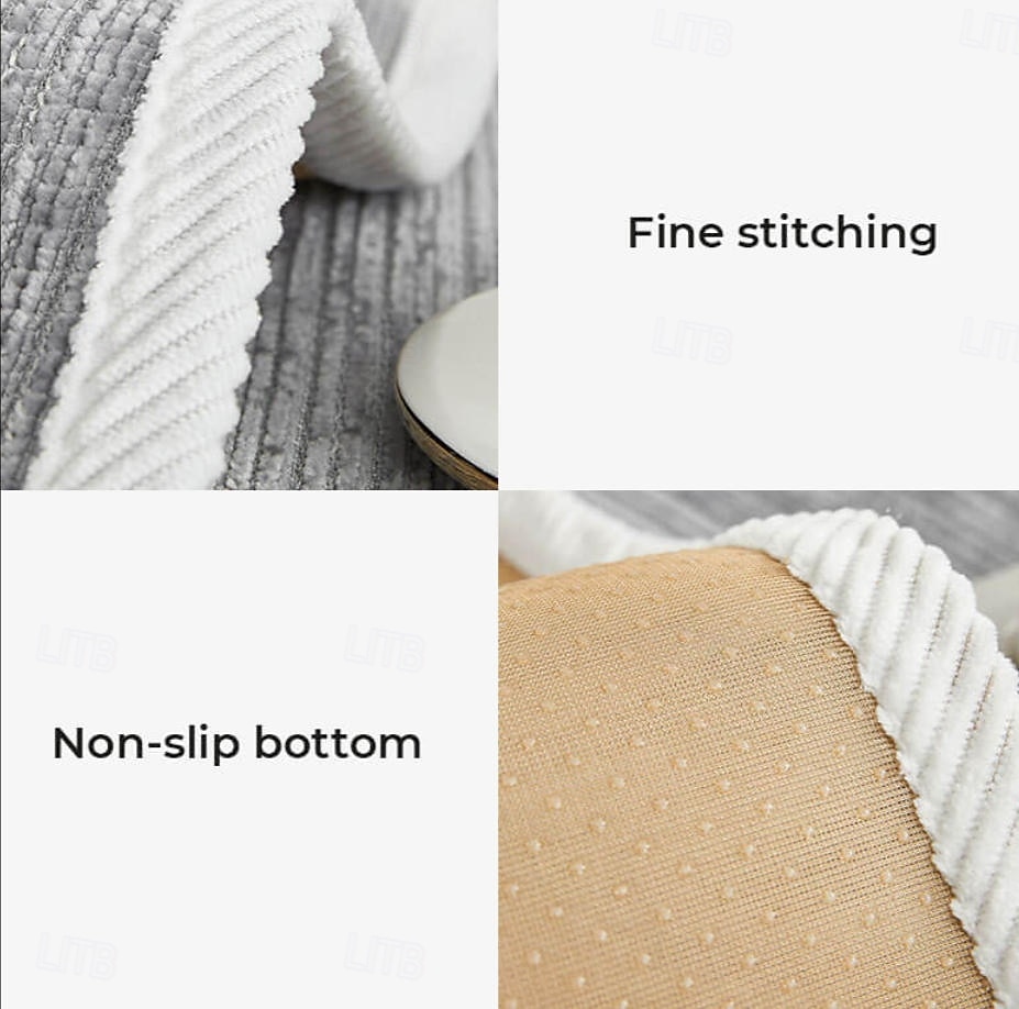 Waterproof Antimicrobial Simple Chenille Fabric Anti-scratch Couch Cover 2025 - $38.99 –P9