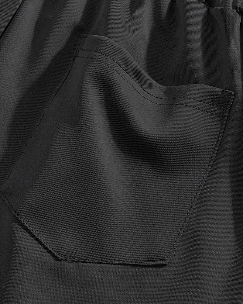 Homens Calças Esportivas Calças Calça de moletom de perna reta Bolsos Cintura elástica Com Cordão Bloco de cor Conforto Esportes Diário Moda Casual Preto Azul Micro-Elástica de 2025 por $18.99 –P8
