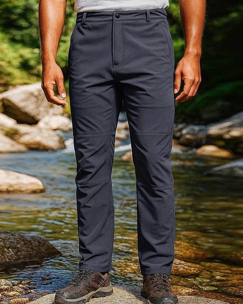 Herren Cargohosen Wanderhosen Regenhose zum Wandern Außen Normale Passform Wasserdicht Winddicht Leicht Unterteile Schwarz Armeegrün Camping / Wandern Laufen S M L XL XXL 2025 - $26.99 –P4