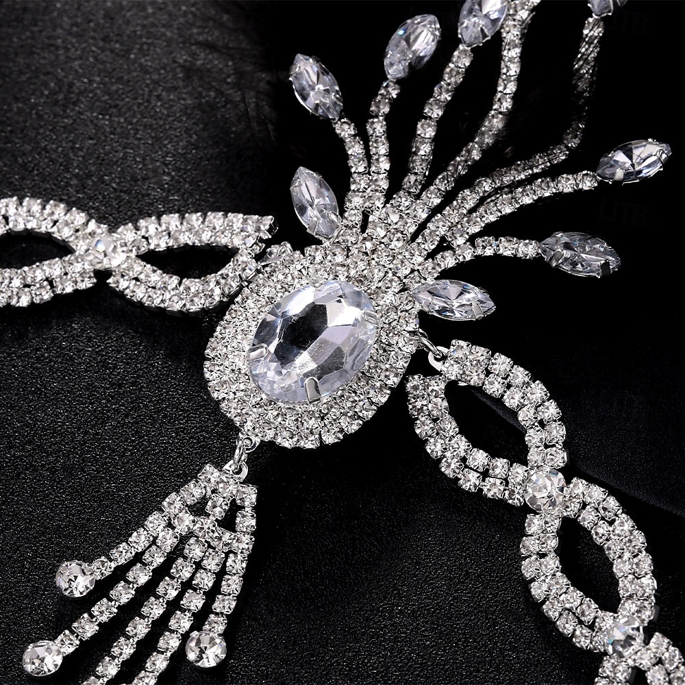 Copricapo di piume Gatsby anni '20 da donna - cerchietto vintage con strass flapper per feste a tema anni ruggenti e balli in maschera del 2025 a $19.99 –P3