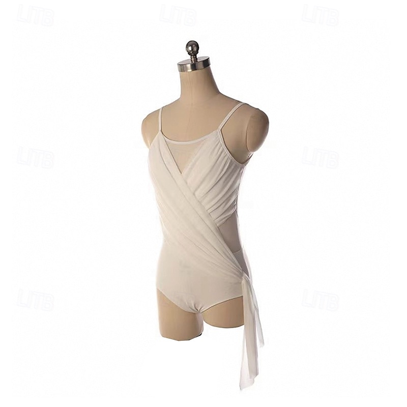 Abito da pattinaggio artistico Per donna Ragazze Pattinaggio sul ghiaccio Vestito Nero Patchwork Foro per il pollice Rete Spandex Elasticizzato Allenamento Professionale Competizione Vestiti da del 2025 a $179.99 –P3