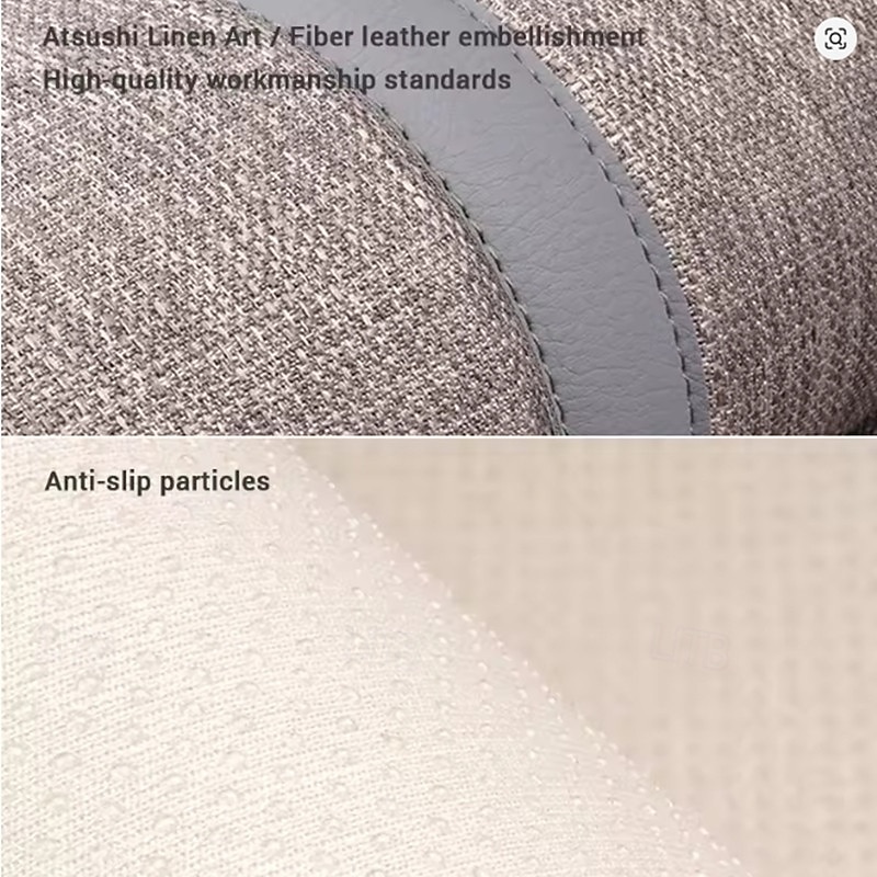 Комплект из 3-х автомобильных дышащих льняных чехлов на сиденья, всесезонные универсальные чехлы на передние сиденья, автоматические чехлы для стульев в помещении 2026 - $28.99 –P5