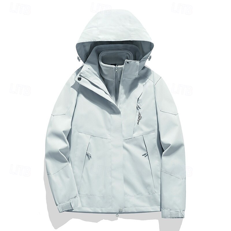 Mujer Chaqueta Softshell Chaqueta para senderismo Chaqueta térmica Al aire libre Impermeable Resistente al Viento Trajes de senderismo Ropa de senderismo Invierno Otoño Camiseta Camping / Senderismo 2025 - $65.99 –P2