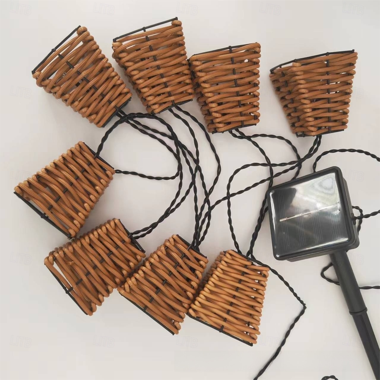 Rattan Decorative String Lights Boho String Lights with 20 Mini Bulbs  Weatherproof Lantern Style Patio Lights for Indoor/Outdoor Home Decor Pergola Porch Party and Backyard 2025 - $97.99 –P8