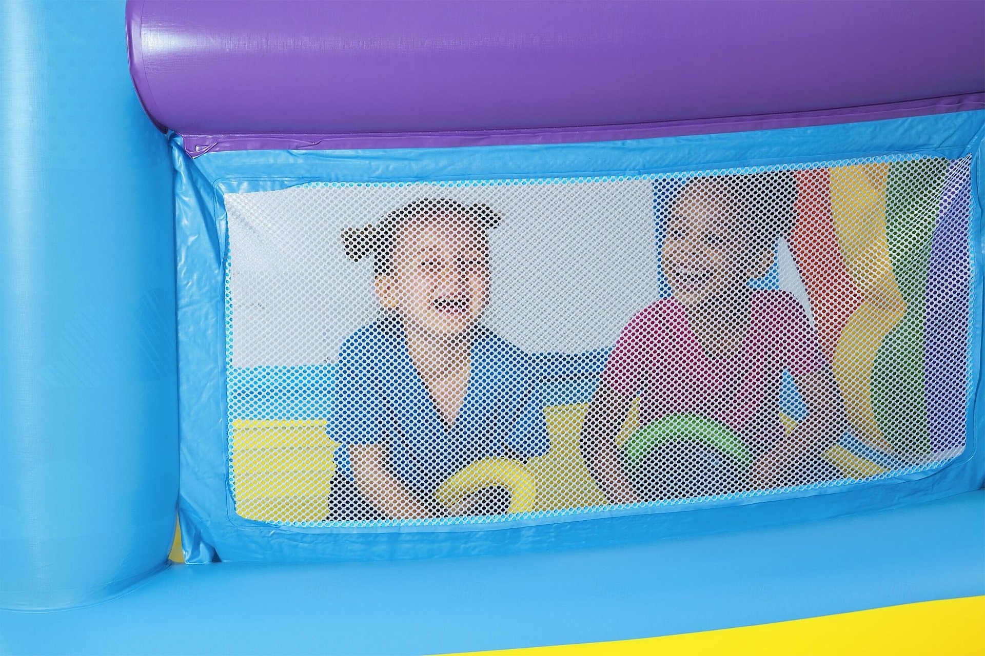Inflatable Castle Color Bouncy Castles Hot air Balloon Trampoline with Ocean Ball and Electric Pump for Indoor and Outdoor Garden Children s Playground Uptodate 2026 - $272.79 –P6