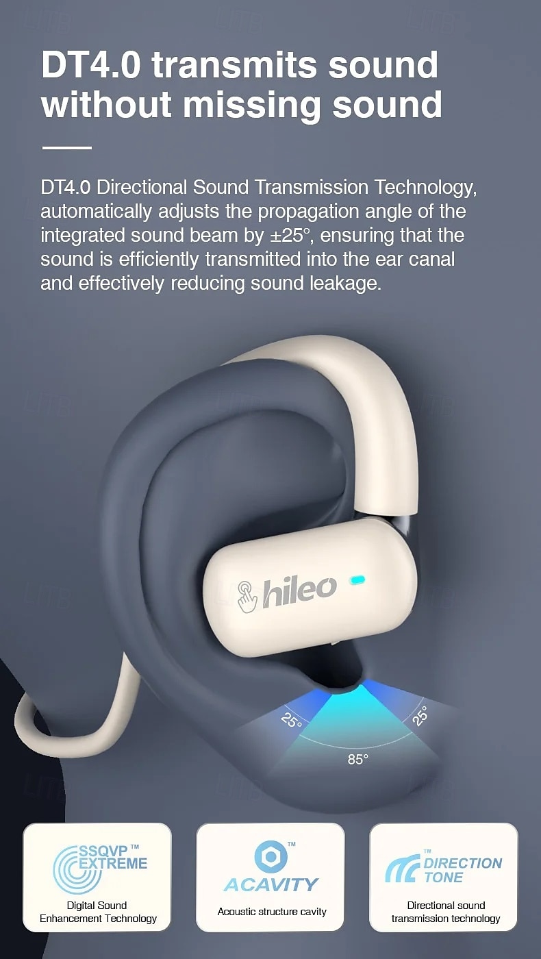 Hi77 TWS True auriculares inalámbricos Auriculares de Gancho Bluetooth5.0 Impermeable Estéreo DE ALTA FIDELIDAD para Apple Samsung Huawei Xiaomi MI Entrenamiento de gimnasio Esquí Camping / Senderismo 2025 - $32.99 –P6