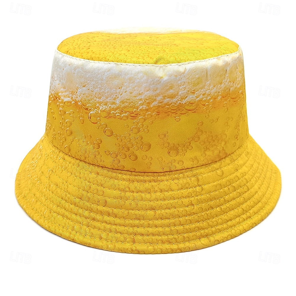 Oktoberfest Hut Fischermütze Bier Bayerisch Deutsch München Wiesn Herren Karneval Party Stoff im traditionellen Stil 2026 - $17.49 –P2