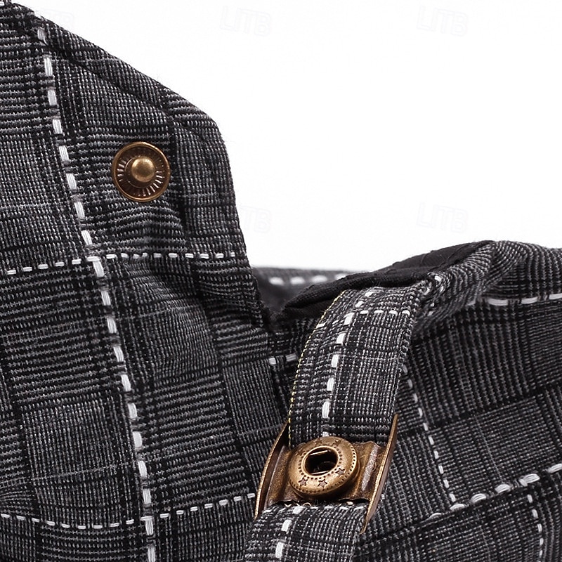 berretto a quadri alla moda da uomo e da donna - ripiegabile, lavabile a mano, autunnale &berretto alla moda primaverile, berretto alla moda autunnale con motivo a quadri, berretto ripiegabile del 2025 a $15.49 –P3