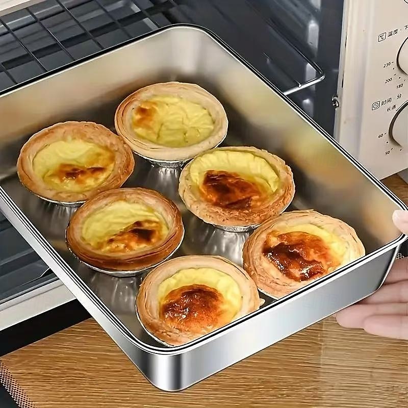 3 stk. sett med oppbevaringsbeholdere i rustfritt stål for mat, BPA-fri, gjenbrukbar, enkel å rengjøre, stabelbar design for frukt, kjøtt, grønnsaker, kjøleskap og spiskammersoppbevaring 2025 - $15.49 –P5