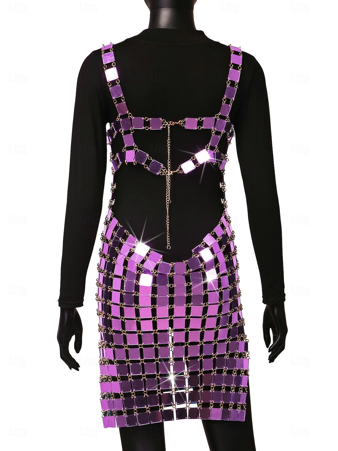 Women's Glitter Sequin Dress Sparkle Party Dresses for Singer Dancer Stage Wear Party Carnival Outfit 2025 - $155.99 –P20