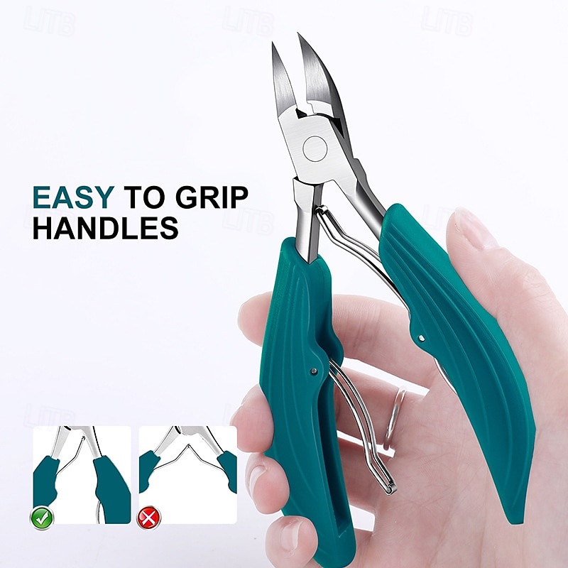 Coupe-ongles pour orteils, outil professionnel pour ongles incarnés, ongles épais, peau morte, élimination de la saleté, lame incurvée super tranchante de 2025 ? $9.49 –P2