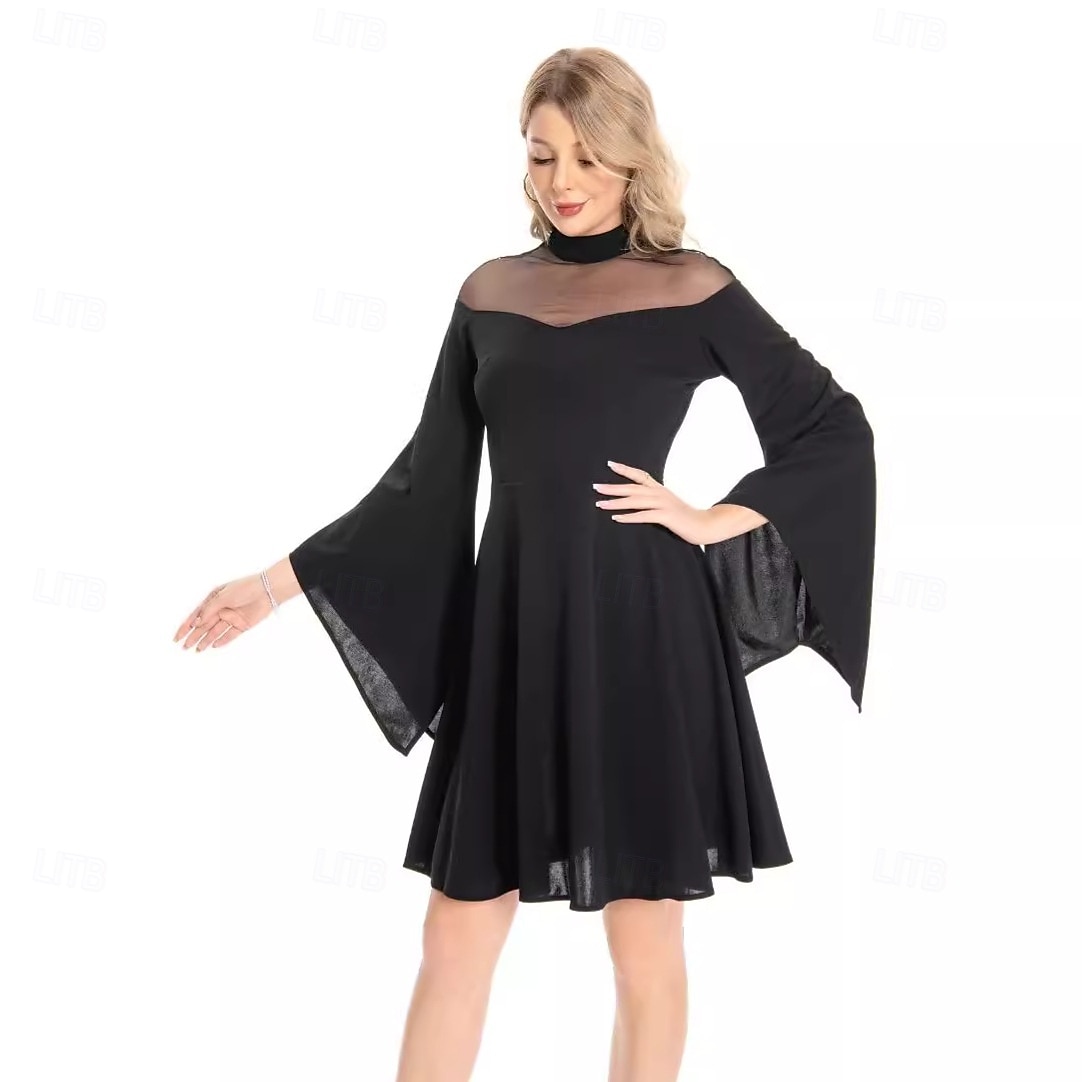 Retro 50. léta Rockabilly Polední Koktejlky Šaty na šaty Flare šaty Zvonové A-Linie Dámské Dovolená Maturita Párty a večer Dospělé Šaty Podzim Jaro léto 2025 - $39.99 –P7