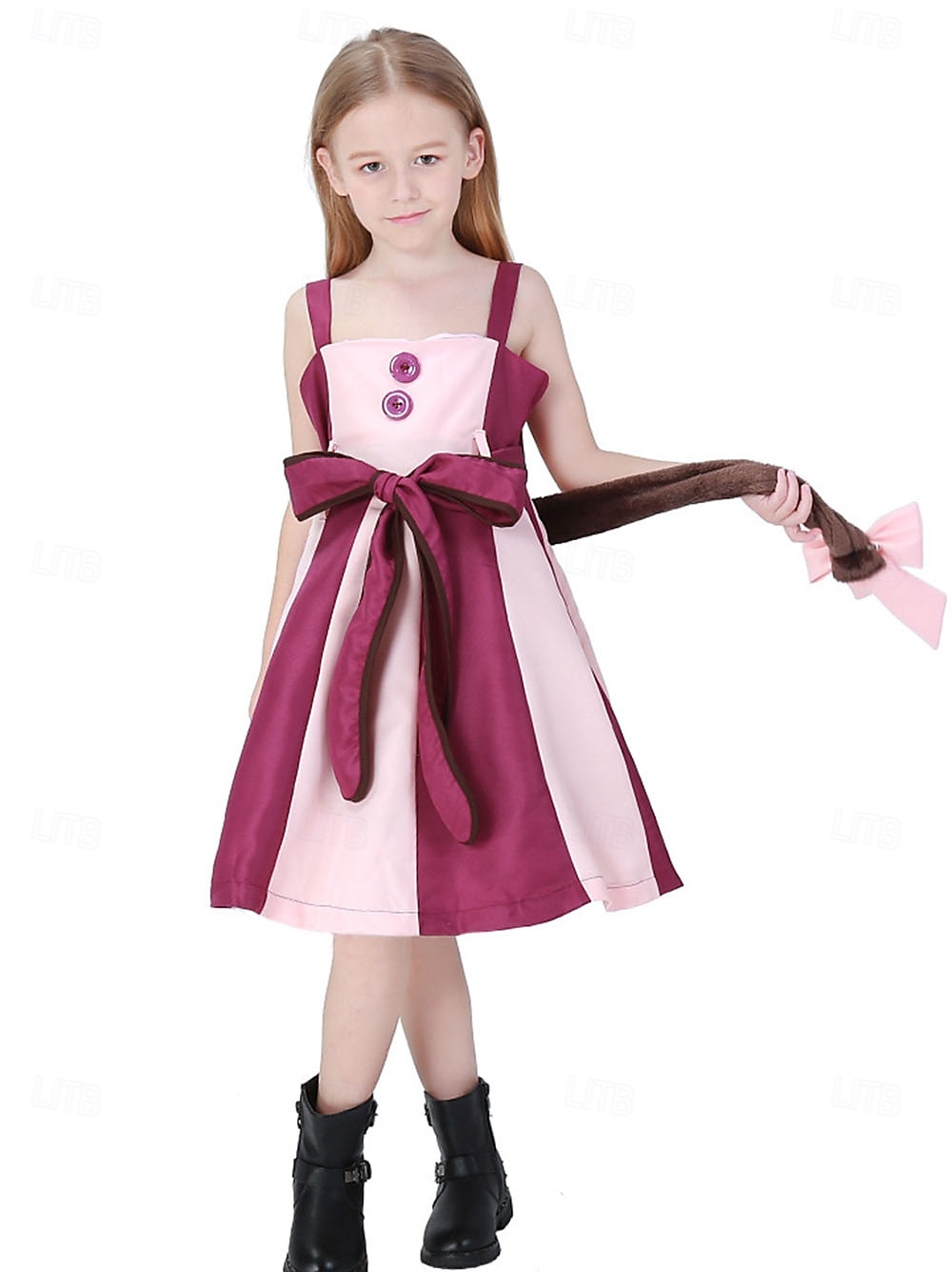 Alice nel paese delle meraviglie Fiaba Gatto del Cheshire Vestito Costume Personaggi dei libri di fiabe Carino Cosplay di film for Ragazze Bambini Halloween Carnevale Giornata mondiale del libro del 2025 a $46.99 –P11