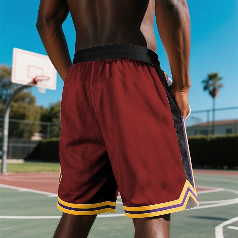 Per uomo Shorts Pantaloncini Estivi Pantaloncini da basket Pantaloncini casual Pantaloncini in rete Tasca Elastico in vita Coulisse A righe Comodità Traspirante Corto All'aperto Vacanza Canotta del 2025 a $12.99 –P8