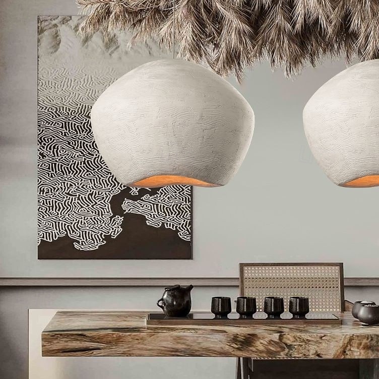 40 cm Design de Lanterne Suspendue Formes Géométriques Suspension Polystyrène Style Artistique Style Formel Le style rétro ancien Inspiré par la Nature 110-120V 220-240V de 2025 ? $649.99 –P3