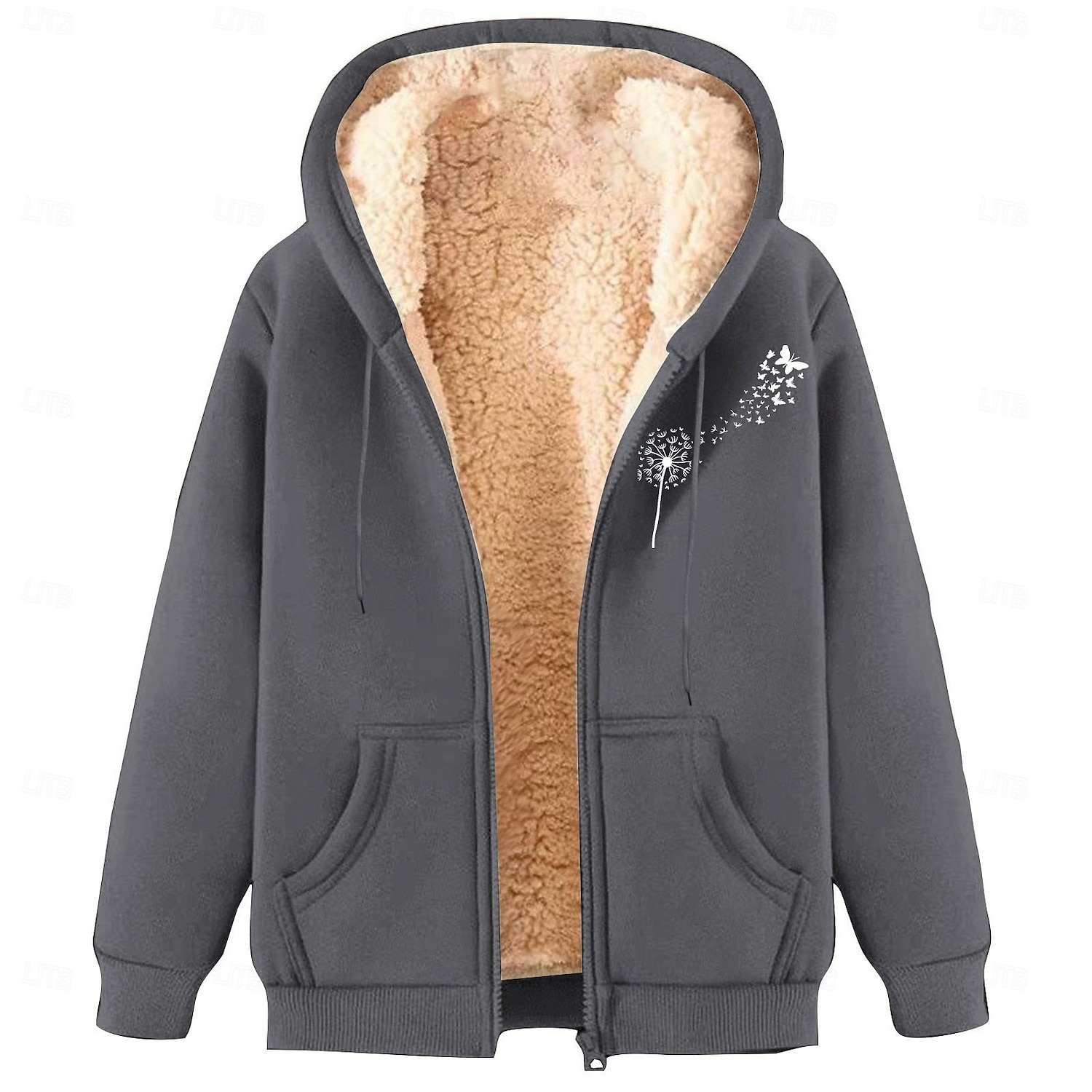 Hombre Sudadera con capucha y cremallera completa Sudadera con cremallera Chaqueta de lana Sudadera con capucha de lana Albaricoque Negro Vino Rojo Azul Piscina Con Capucha Plano Estampados Diente de 2026 - $24.99 –P4