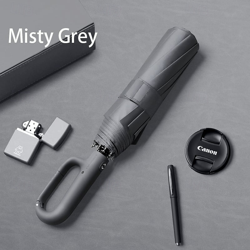 Folding Sun Umbrella For Both Rain And Sunshine Extra Large Windproof Three-Fold Canopy Thickened UV Protection Travel Parasol with Ring Buckle for Outdoor Use 2025 - $23.99 –P7