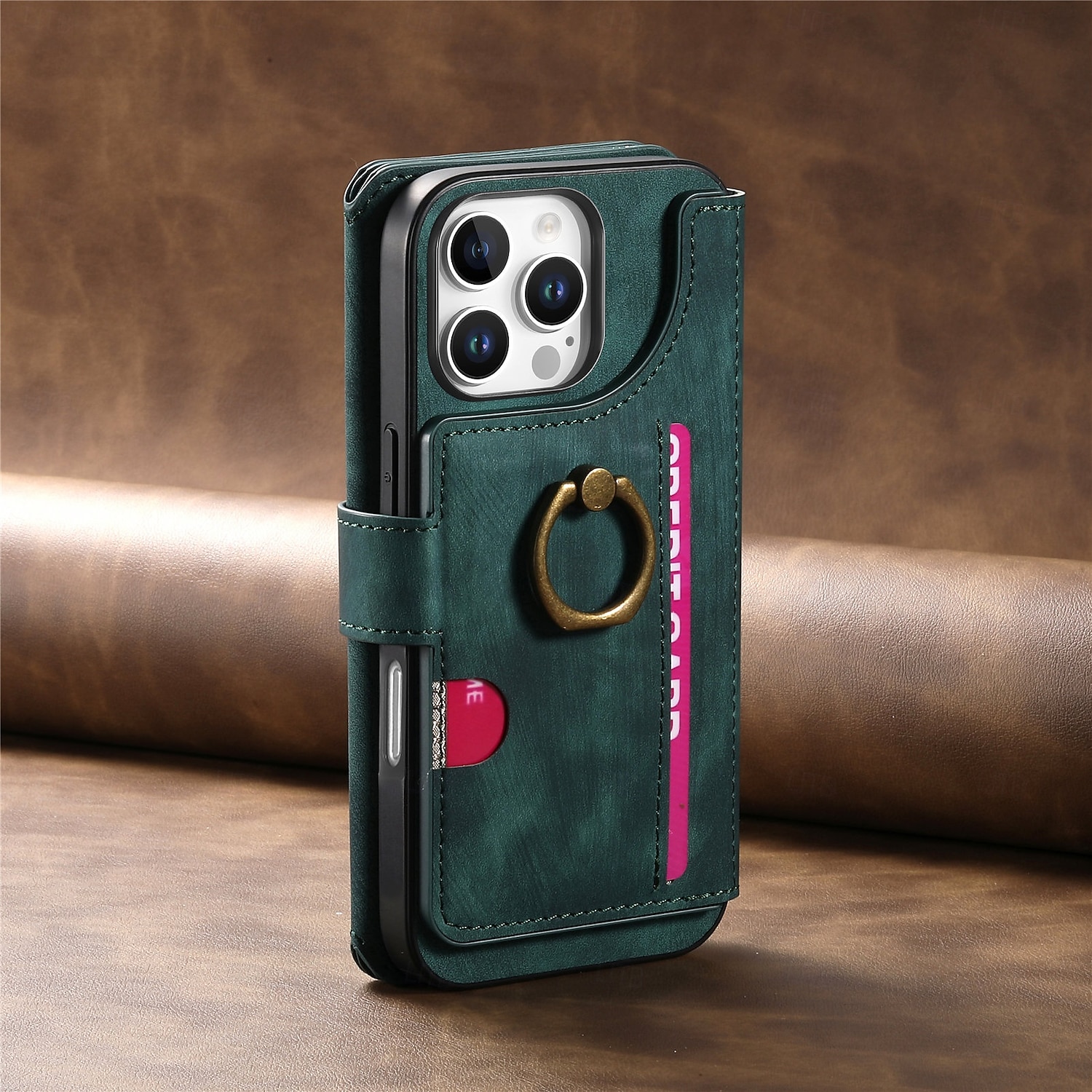 2025年 電話 ケース 用途 iPhone 16 Pro Max プラス iPhone 16 iPhone 16プラス iPhone 16プロ iPhone15 iPhone 15 Pro Max iPhone 15 14 Pro Max Plus iPhone 13 Pro Max ウォレットカードケース ジッパ－ キックスタンド カード挿入口 レトロ風 TPU ナイロン PUレザー  コレクション – $17.99 –P4