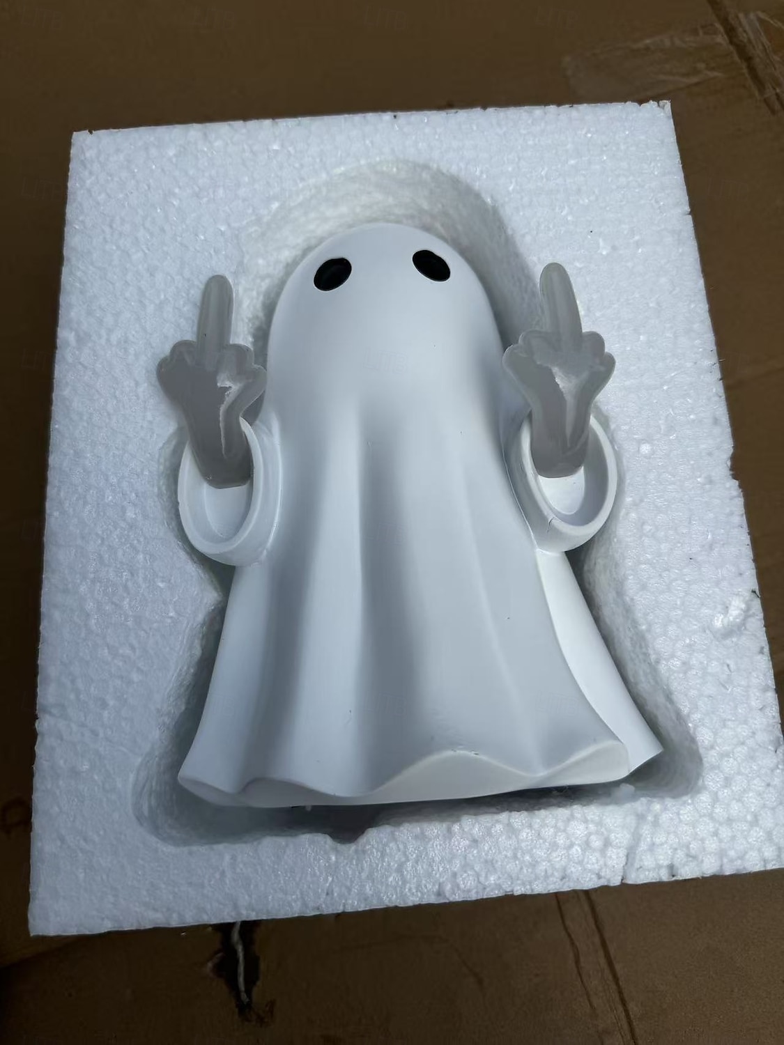 1 pz Halloween fantasma dito medio luce notturna luminosa veranda camera da letto balcone atmosfera decorazione luce pendente del 2025 a $21.99 –P5