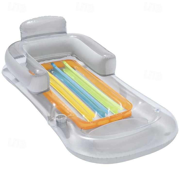 Floating Bed Inflatable Pool Float Summer Outdoor Inflatable Beach Swimming Pool Float Water LoungerPortable Inflatable ReclinerComfortable Floating Bed & Floating Chair Pool Raft for Adult 2025 - $83.99 –P3