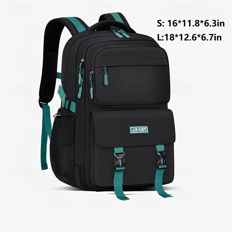 Enfant Garçons Sac à Dos Cartable Sac à Dos Fonctionnel Sac à dos scolaire École Nylon Réglable Grande capacité Imperméable Fermeture éclair Rouge Bleu Vert de 2025 ? $34.99 –P2