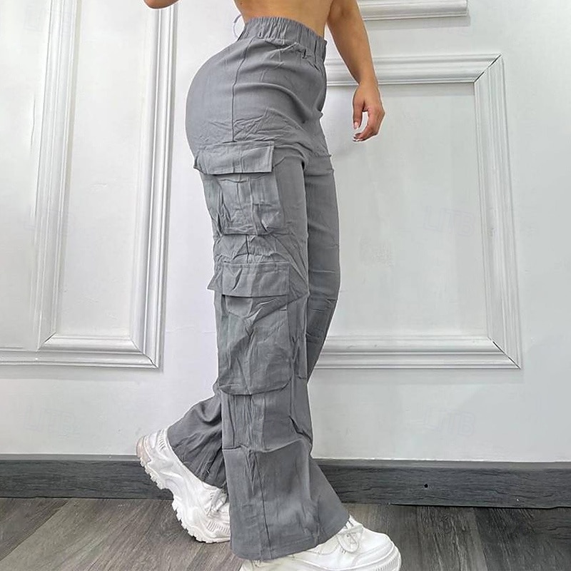 Dámské Kargo kalhoty Dağcı Pantolonu Venkovní Běžný Voděodolný Spodní část oděvu Kapsy Elastický pas Černá Kávová Outdoor a turistika Běh S M L XL 2025 - $25.99 –P7