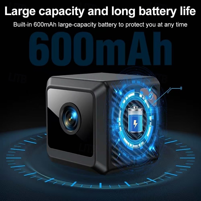 2025年 1080p HD 監視カメラ スマート ミニ ワイヤレス デザイン Wi-Fi ウェブカメラ - 赤外線ナイトビジョン付き いつでもどこでもワイヤレスカメラ  コレクション – $26.99 –P5