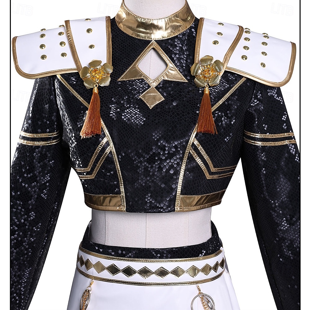 KPop-Dämonenjäger Zoey Dämonenjäger Hunttrix Kostüm Festkleidung Virtuelles Idol Film Cosplay for Damen Erwachsene Halloween Karneval Leistung Comic-Konzert Anime Expo 2025 - $106.99 –P5