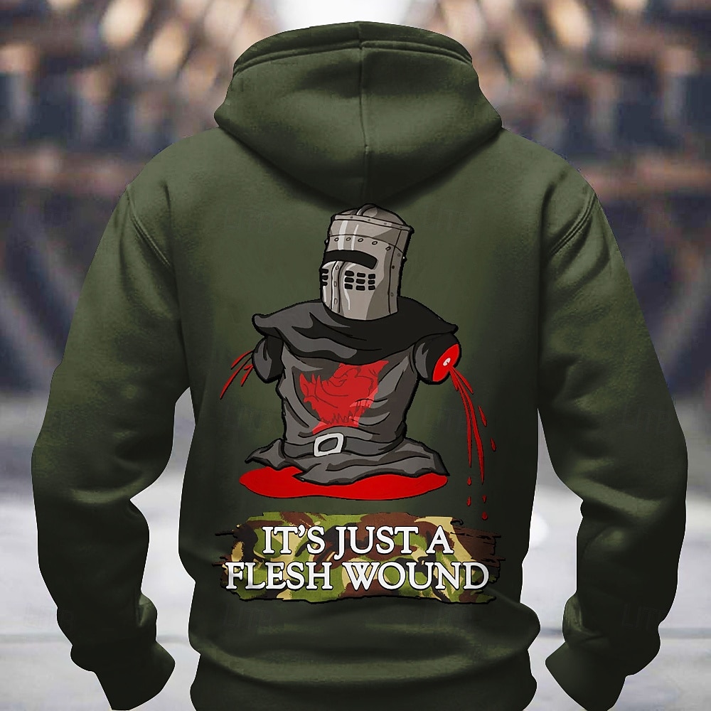 Per uomo Cavalieri Templari Felpe con cappuccio Felpa Felpa con cappuccio Felpa con cappuccio Girocollo Etnico Stampa 3D Ferie Caccia Nero Rosso Coulisse Grafico Autunno Inverno progettista del 2025 a $26.99 –P1