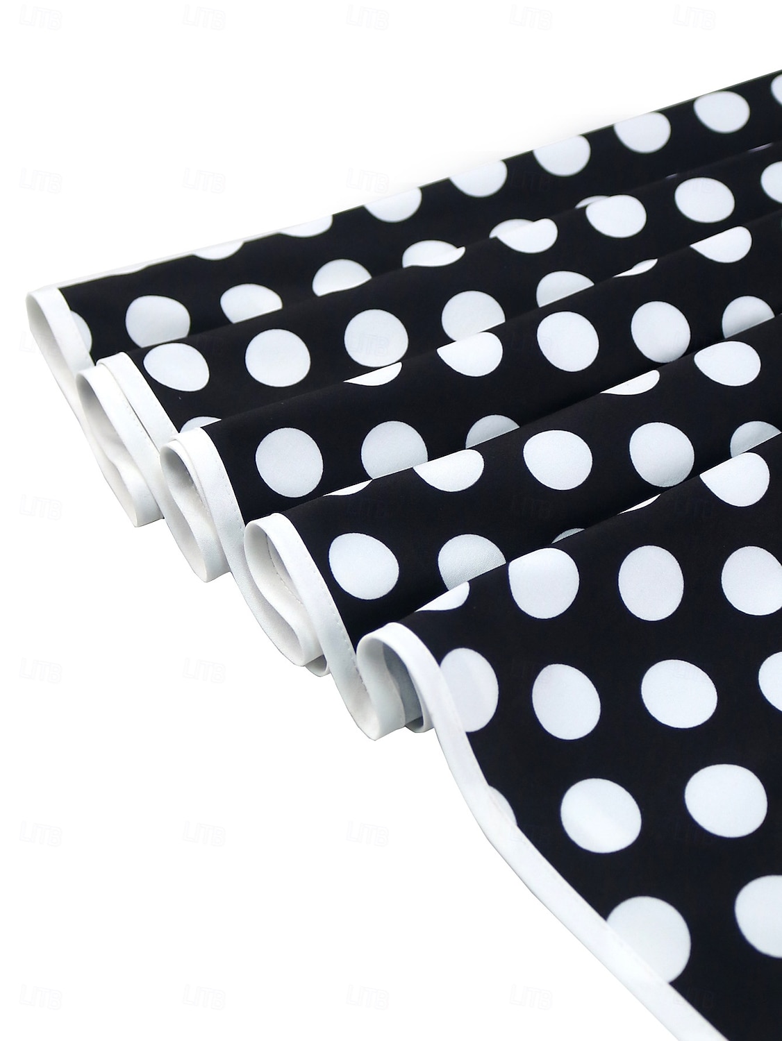 Retro Vintage 1950s Rockabilly Midi A Line Dress Flare Dress Plus Size With Belt Polka dots A-Line Women's Vacation Homecoming Party & Evening Adults Dress Belt Spring & Summer 2025 - $51.99 –P3