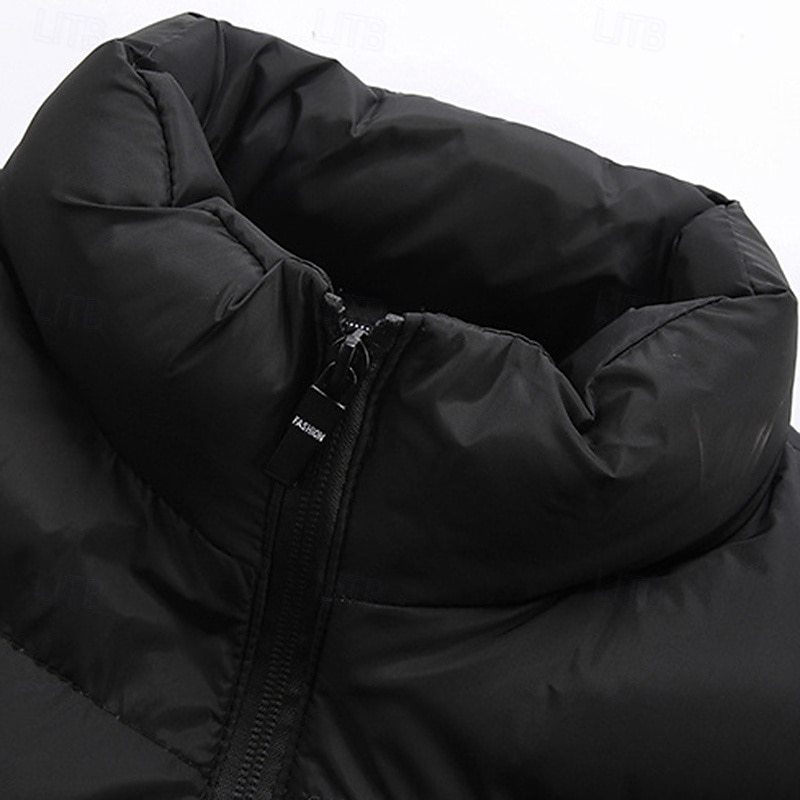 Муж. Жилет для туризма и прогулок Зимнее пальто Флисовый жилет Жилет-пуховик Тепловой жилет Зима Осень на открытом воздухе Сохраняет тепло Жилет Охота Рыбалка Восхождение Черный Желтый Оранжевый 2026 - $48.99 –P7