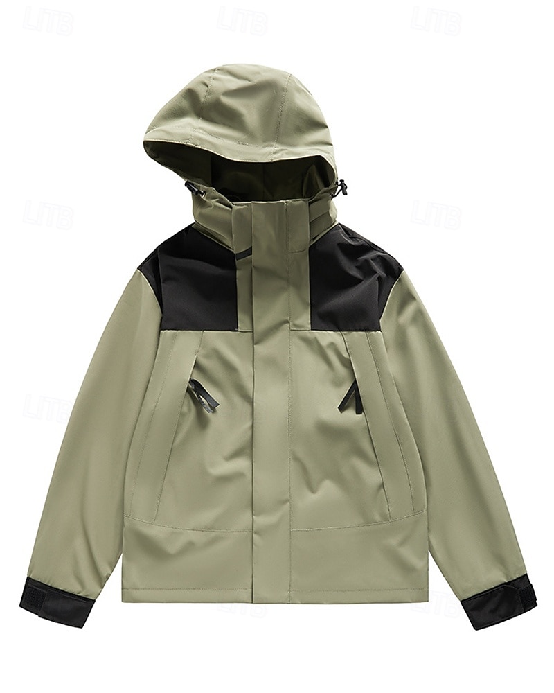 Męskie Kurtka Outdoorowa Kurtka Softshell Kurtka turystyczna Na wolnym powietrzu Wodoodporny Odporność na wiatr Ubrania turystyczne Ubrania turystyczne Wiosna Jesień Top Kemping / turystyka 2026 - $34.99 –P7