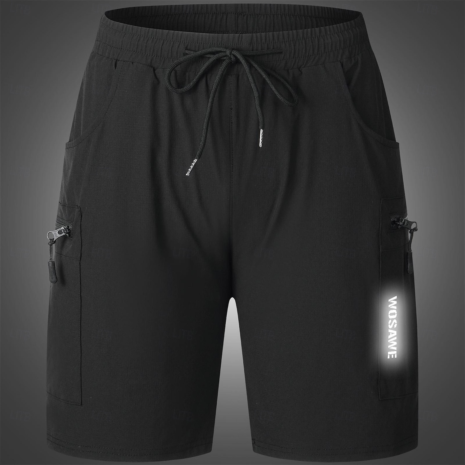 wosawe zomer racefiets speed mountain shorts multifunctionele fietsbroek met zakken ademend snel drogend fietsshirt bd129 2025 - $46.99 –P6