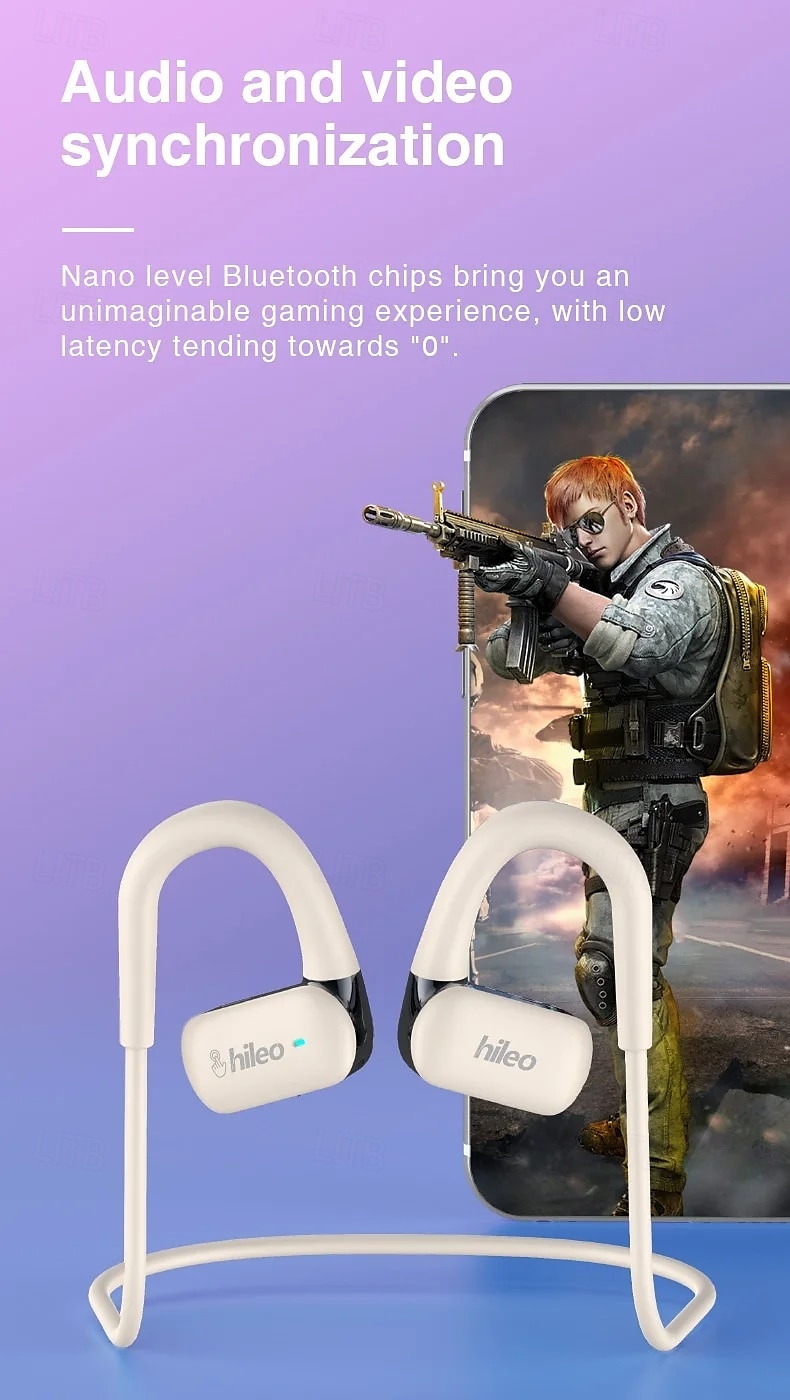 Hi77 TWS True auriculares inalámbricos Auriculares de Gancho Bluetooth5.0 Impermeable Estéreo DE ALTA FIDELIDAD para Apple Samsung Huawei Xiaomi MI Entrenamiento de gimnasio Esquí Camping / Senderismo 2025 - $32.99 –P9