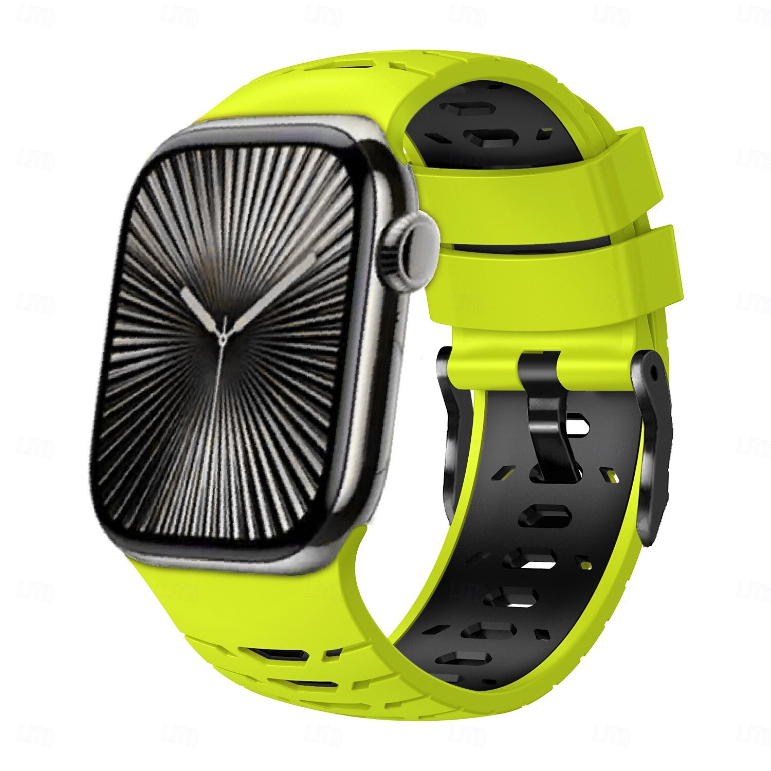 Pulseira esportiva compatível com Apple Watch 42mm 44mm 45mm 49mm Fecho de metal resistente Pulseira de silicone ajustável Pulseira de substituição para iWatch Ultra 2 Series 9 8 7 SE 6 5 4 de 2025 por $11.99 –P15