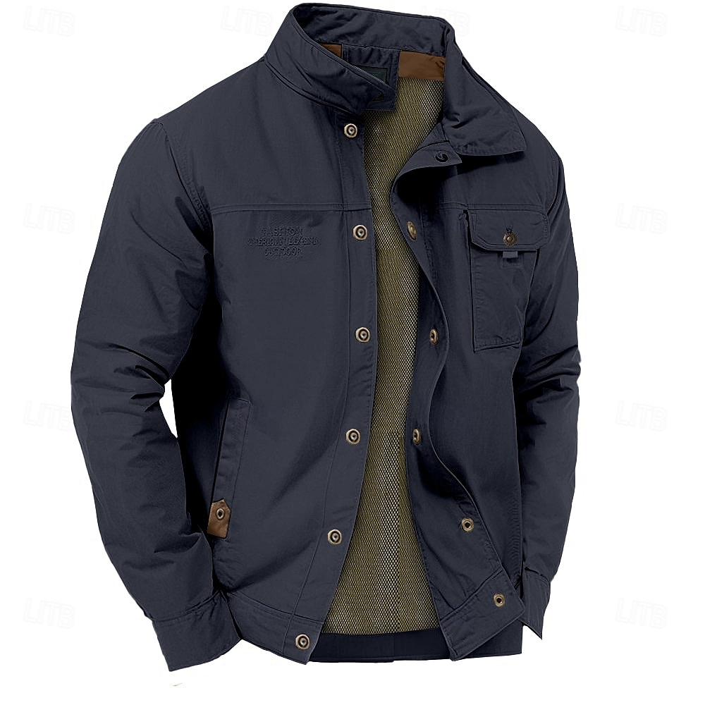 Per uomo Giacca Sportiva Giacca da Lavoro Giacca antivento Sport all'Aperto Casuale Impermeabile Giacca a Vento Cerniera Tasca Autunno Inverno Tinta unica Casual Abbigliamento da lavoro Con Cappuccio del 2026 a $56.99 –P7