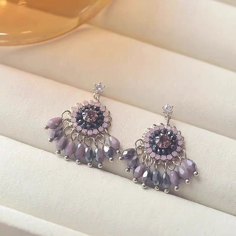 1 pár Náušnice For Dámské ulice Rande Plážové Slitina Retro styl 2025 - $12.49 –P1